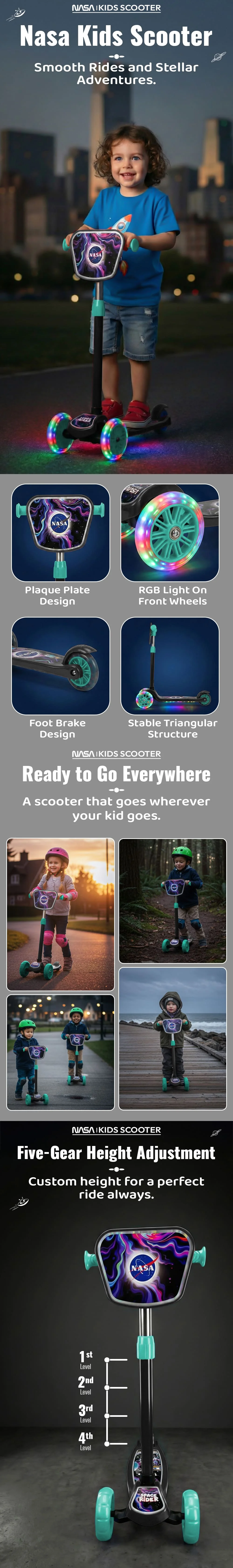 Nasa Kids Scooter