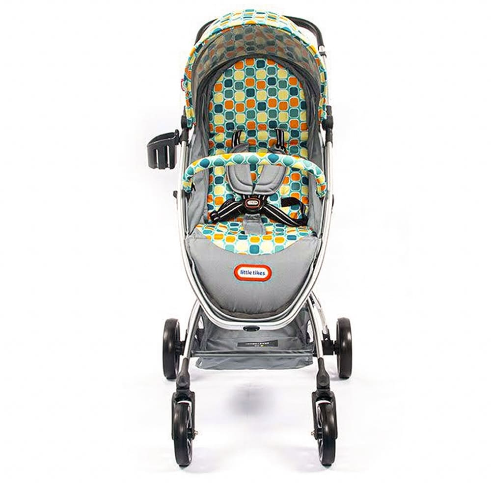Premium Ultra Lightweight Baby Stroller for Travel - Foldable Stroller with Adjustable Backrest & Canopy, 5-Point Safety Belt & 360° Front Wheels