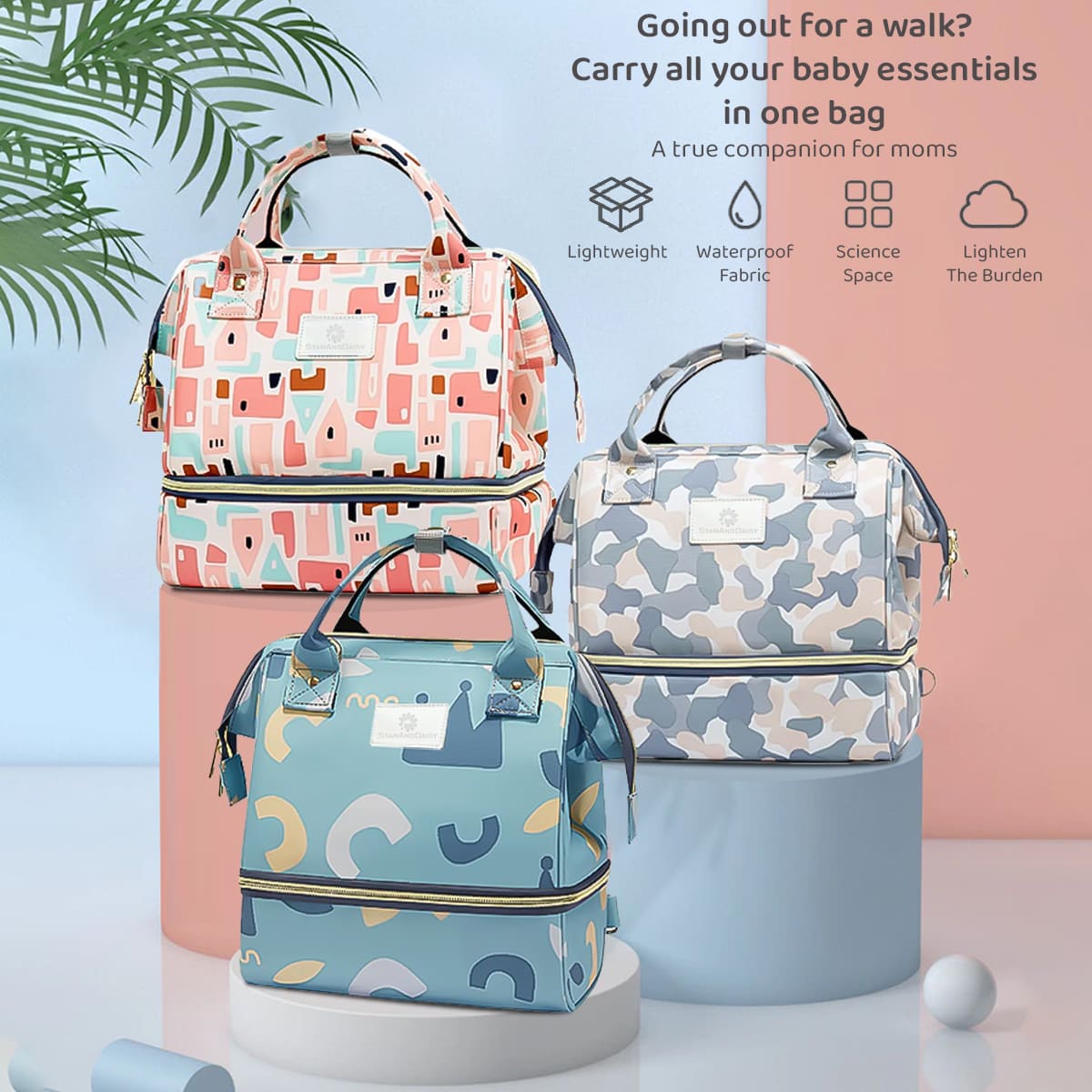 Diaper-Bag-Backpack-Multi-Utility-Baby-Changing-Bags-Large-Capacity-red (2)