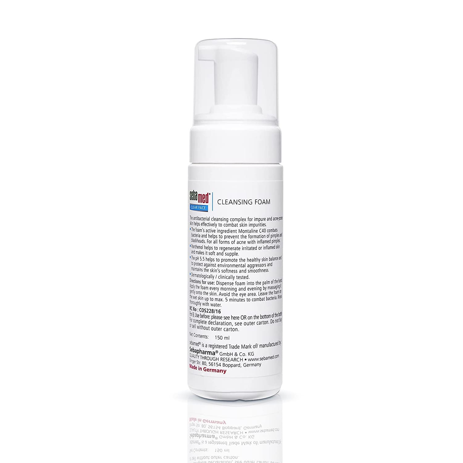 SebaMed Clear Face Cleansing Foam, 150ml