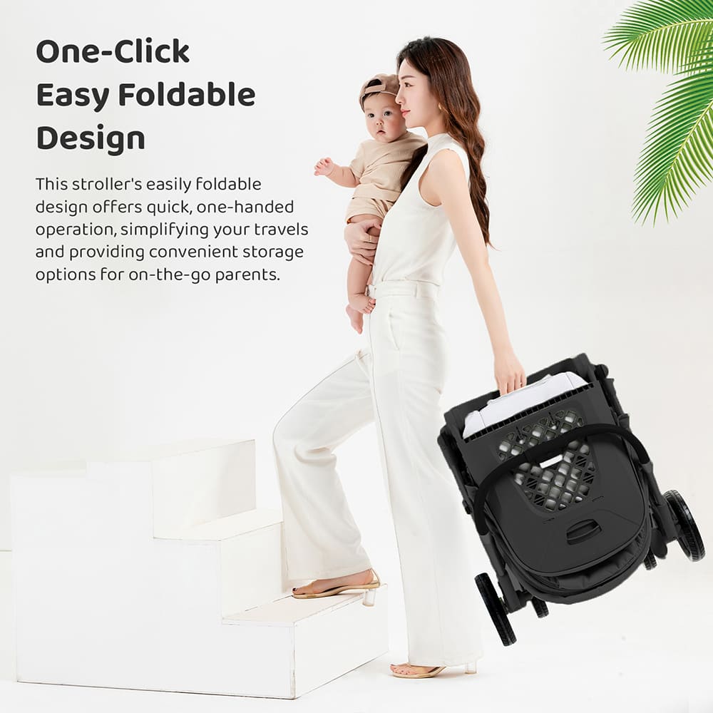 Luxury Baby Stroller Pram Easy foldable