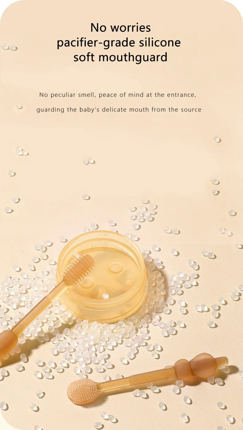 Baby Toothbrush And Tongue Cleaner