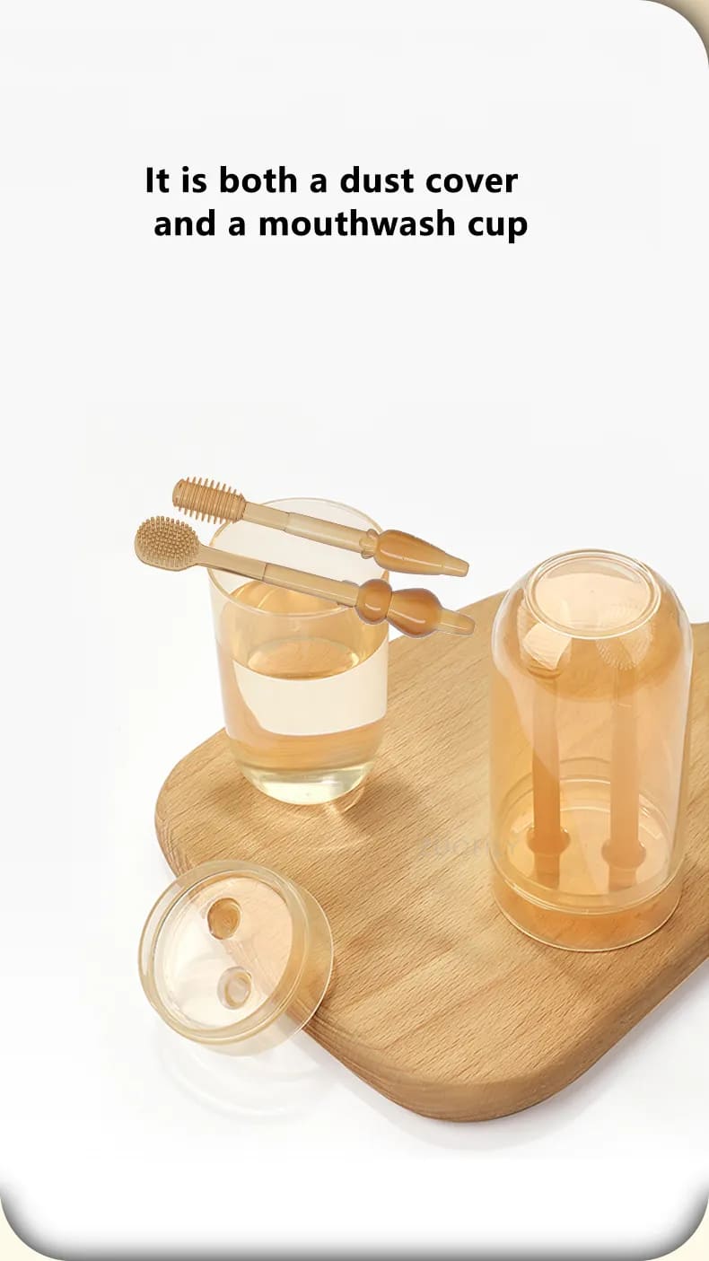 Baby Toothbrush And Tongue Cleaner