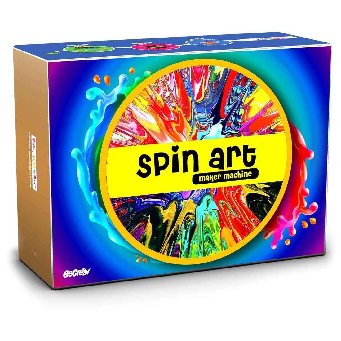Be Cre8v Spin Art Machine DIY Kit Creative Spin