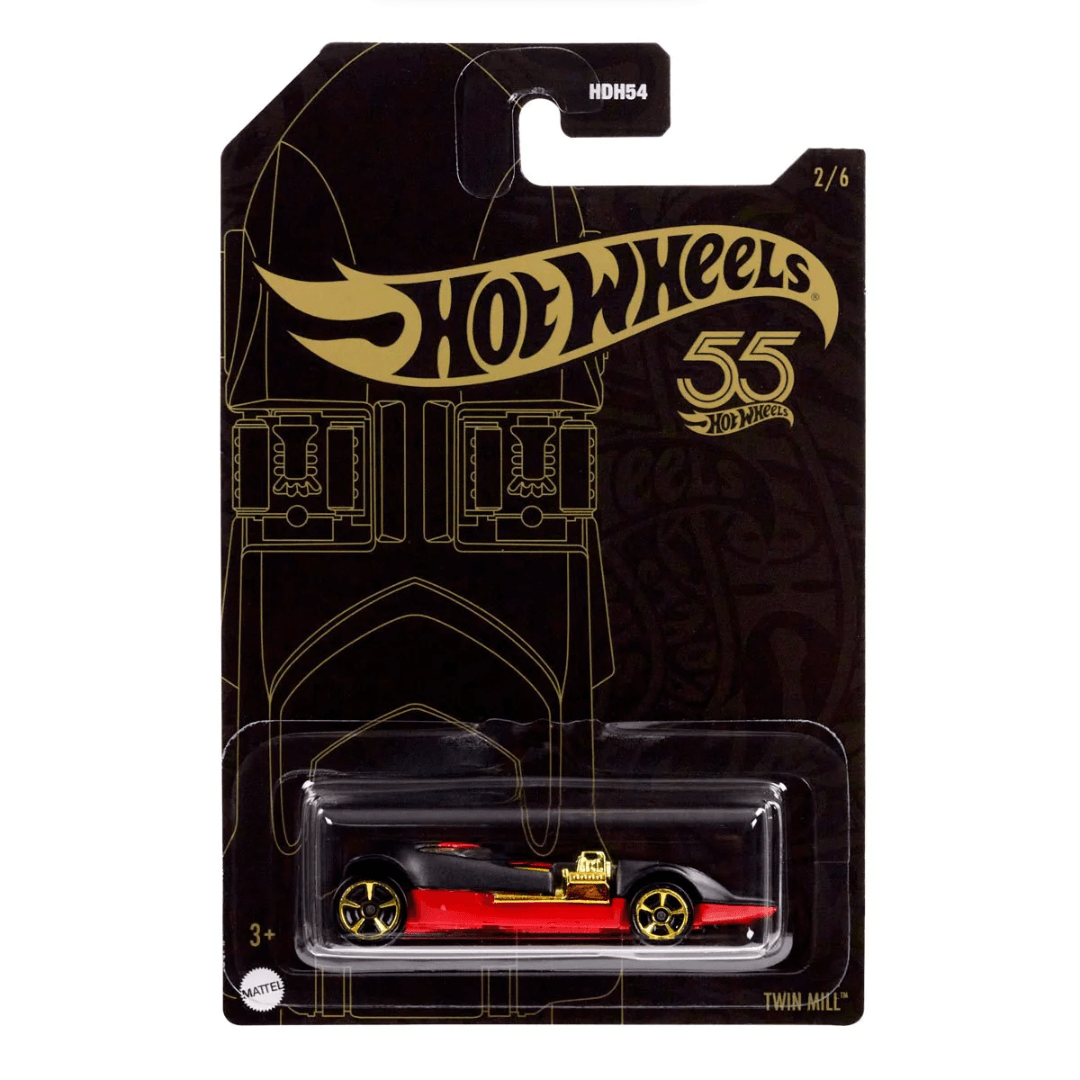 Hotwheels 55th Anniversary Black