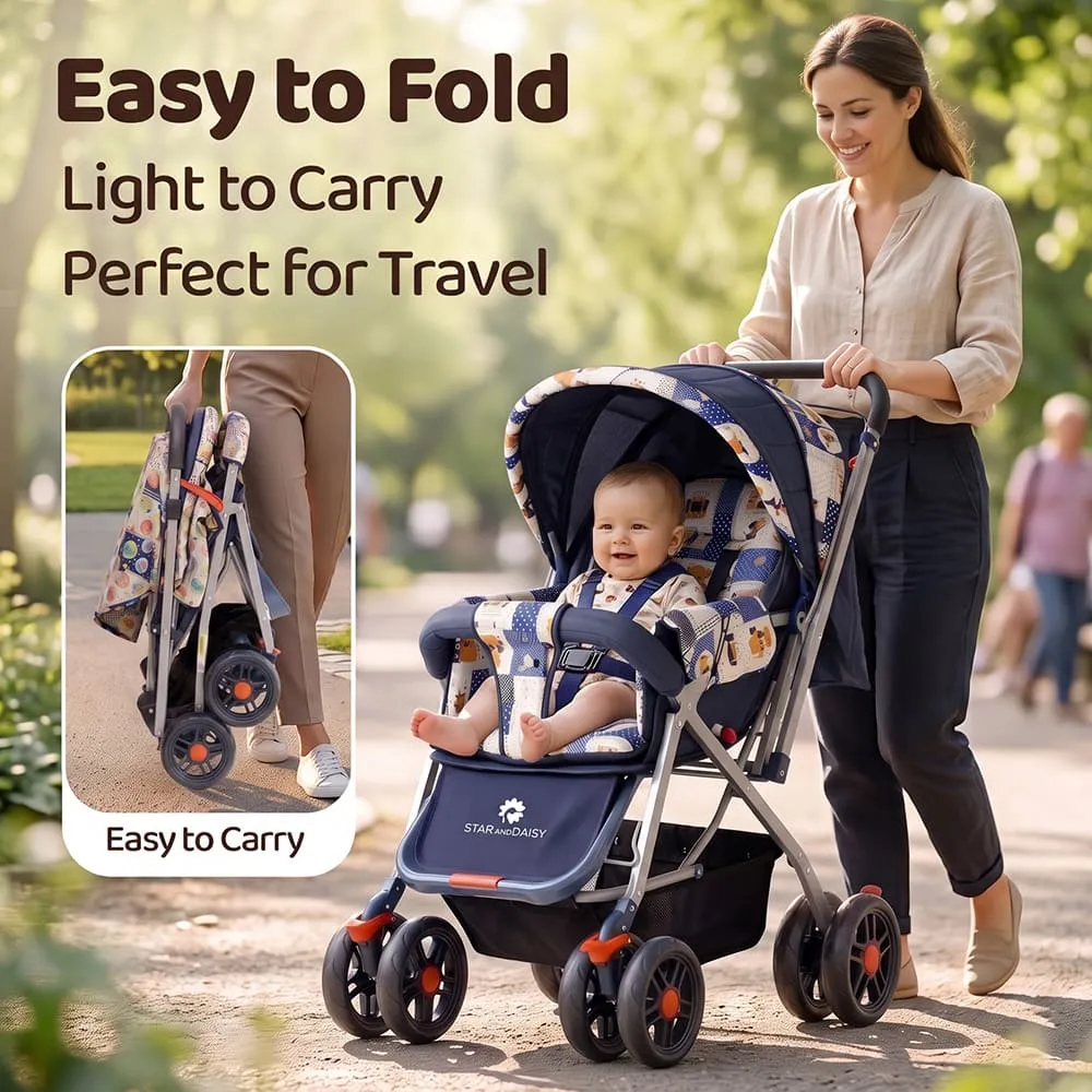 easy to fold Sunrise baby stroller Gama
