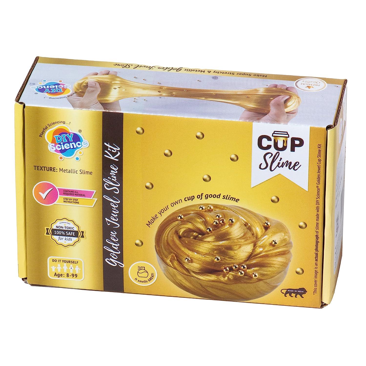 Golden Jewel Slime Kit for Kids