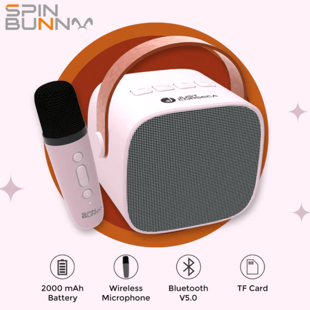 Bunny Portable Speaker Pink