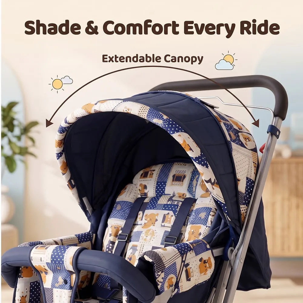 shade comfort Sunrise baby stroller Gama