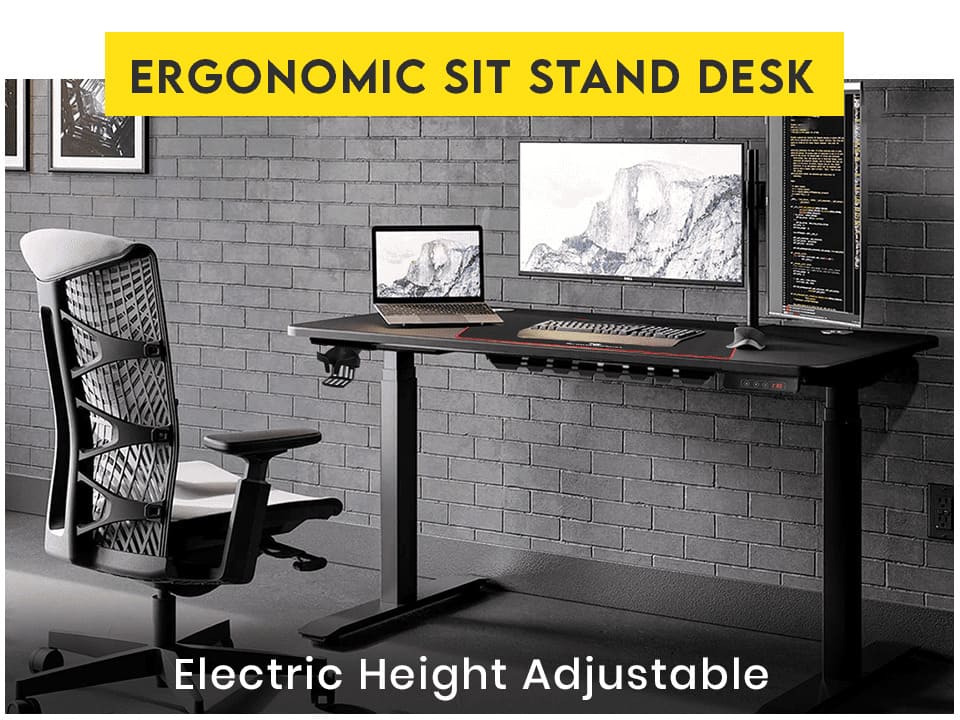 Ergonomic Sit Stand Desk