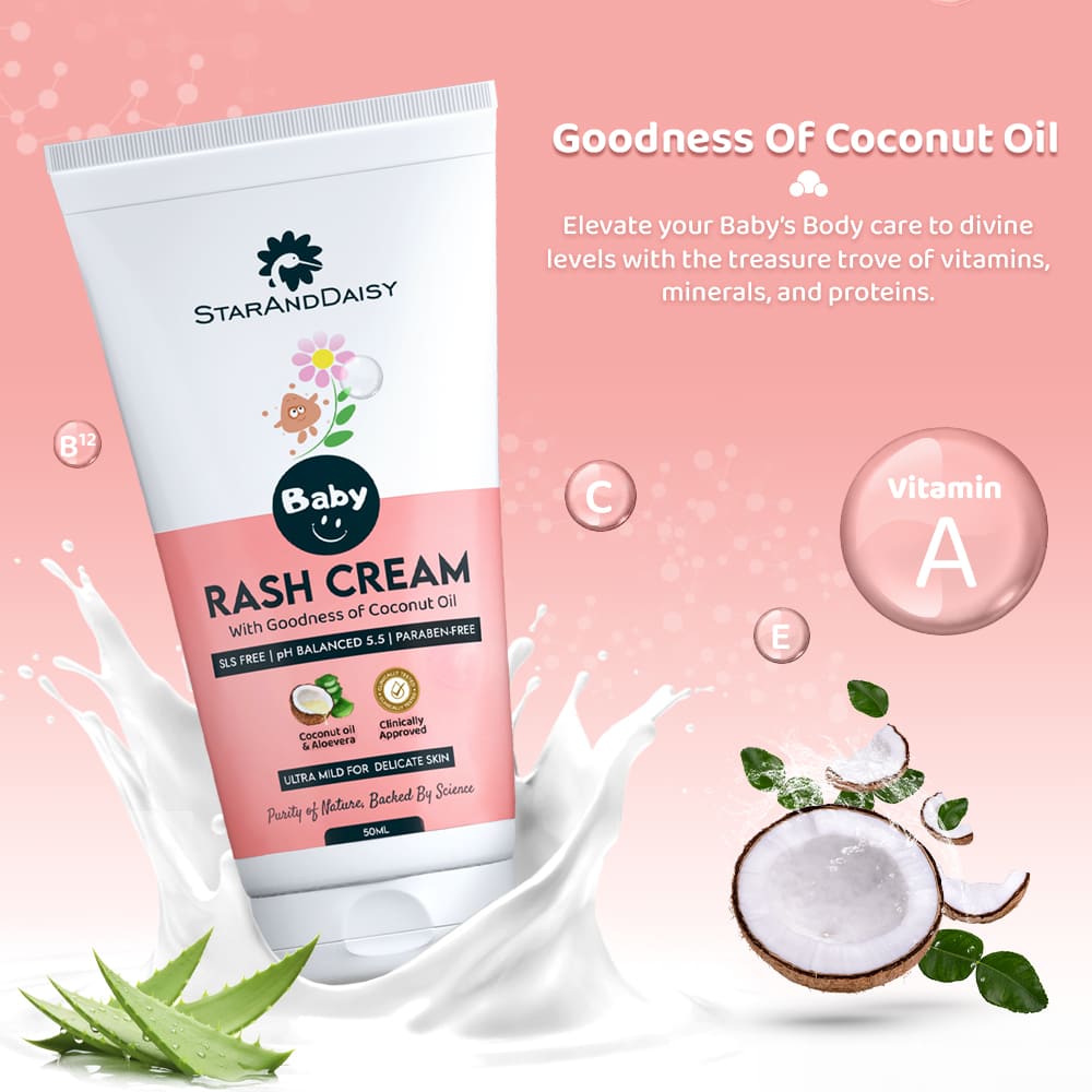 Gentle diaper rash ointment for newborns