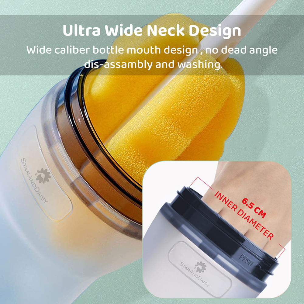 Silicone Feeding Bottle for Newborn Baby