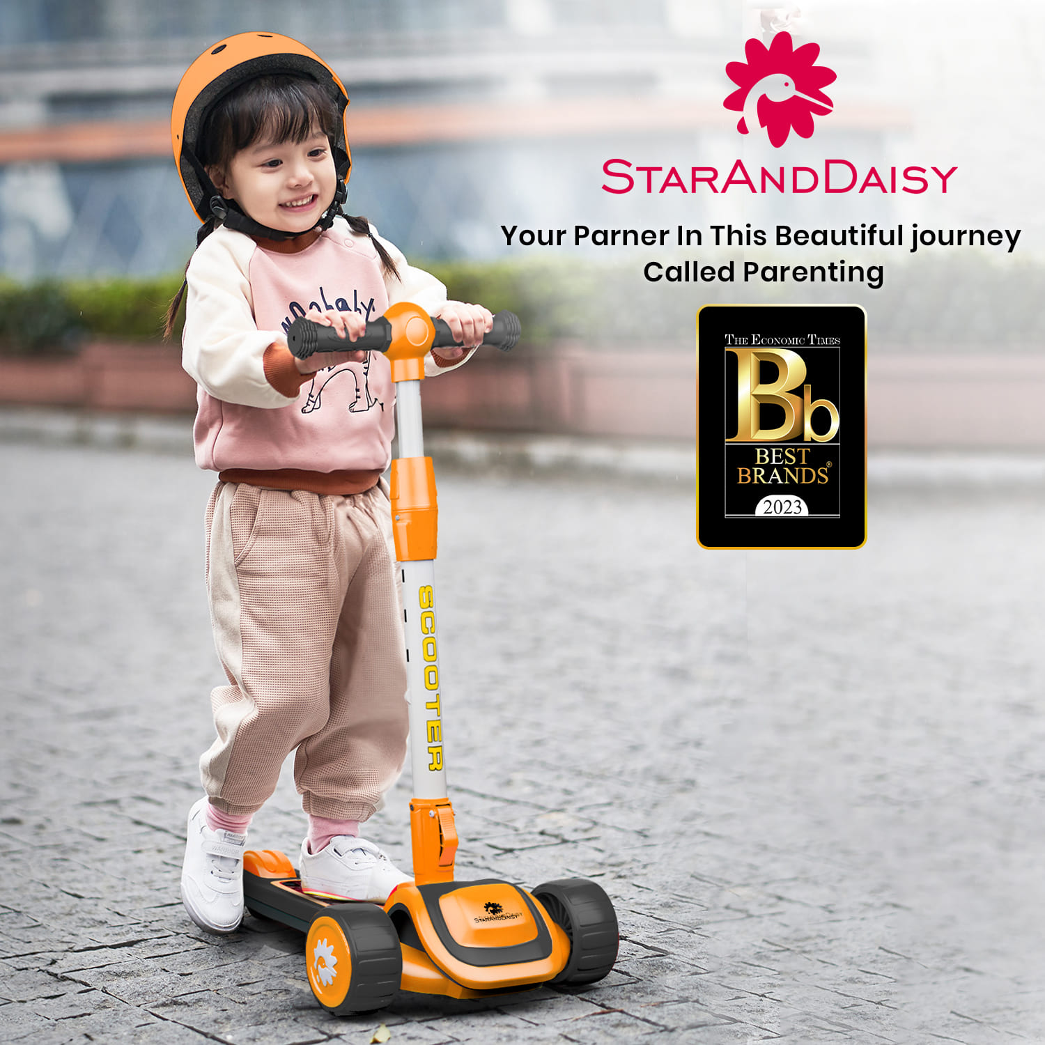 staranddaisy kids scooter