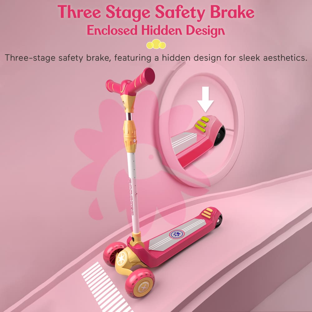 three stage safety brakes
