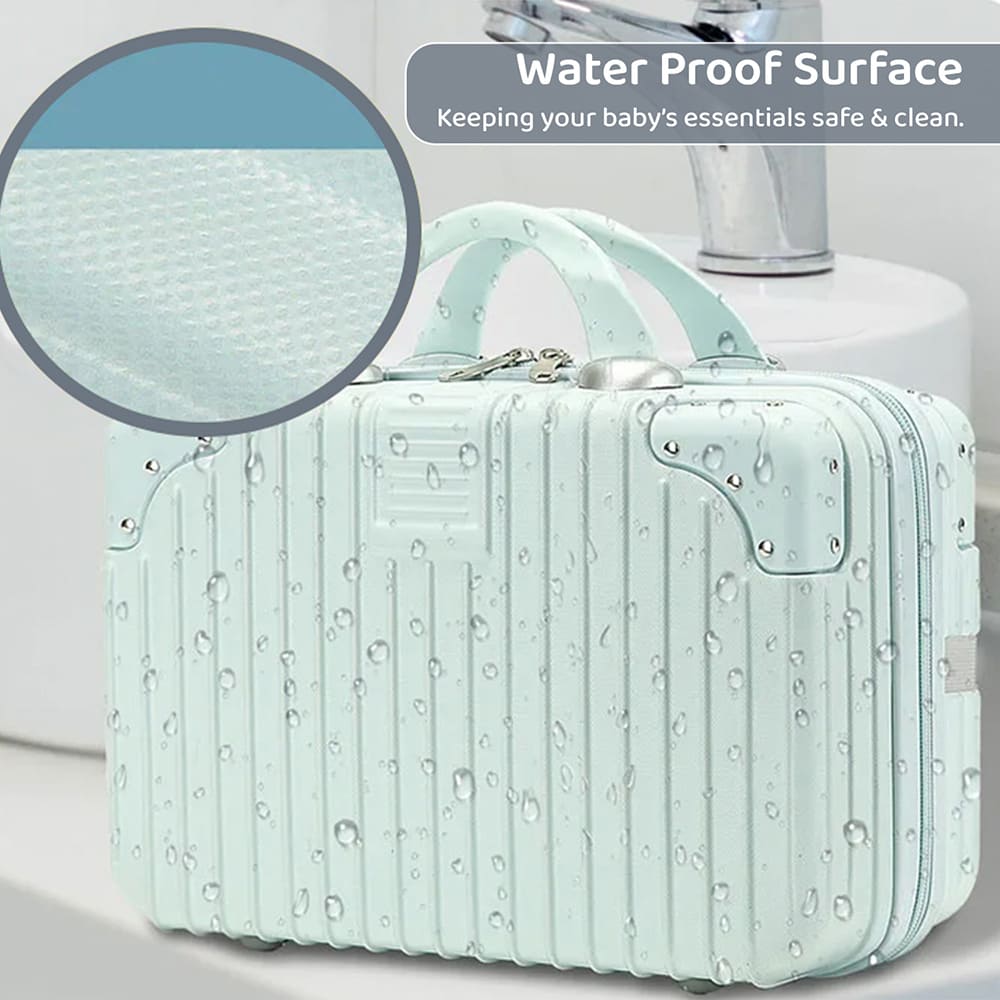 On-the-go parenting suitcase for Infants and Mother