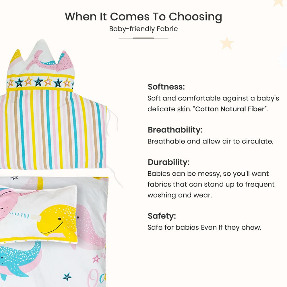 Adjustable Baby Bumper Pad Set for versatile crib