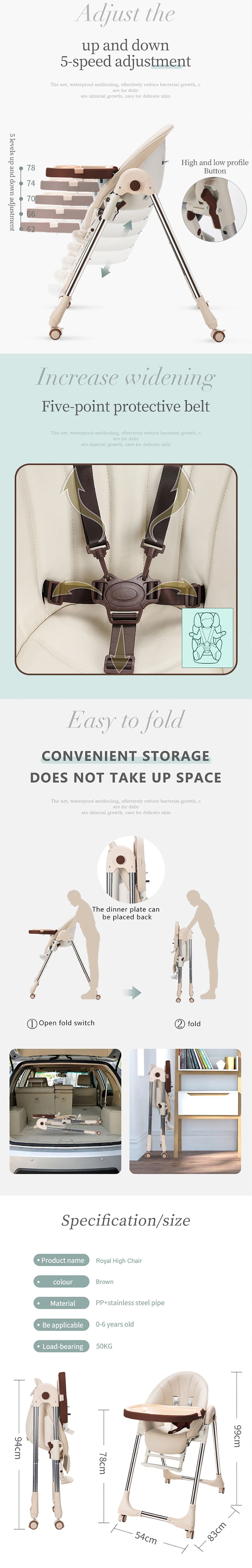 Feeding High Chair for Baby