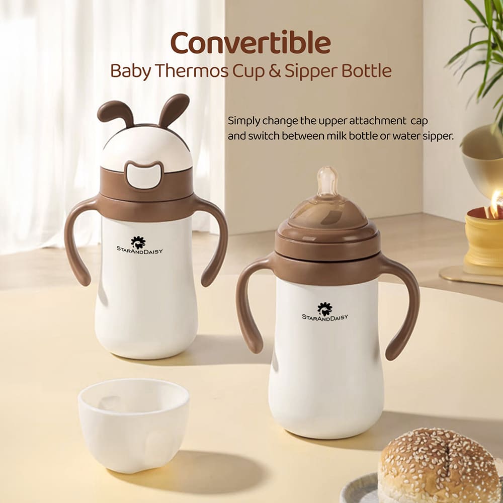 Baby Feeding Bottle with Sipper