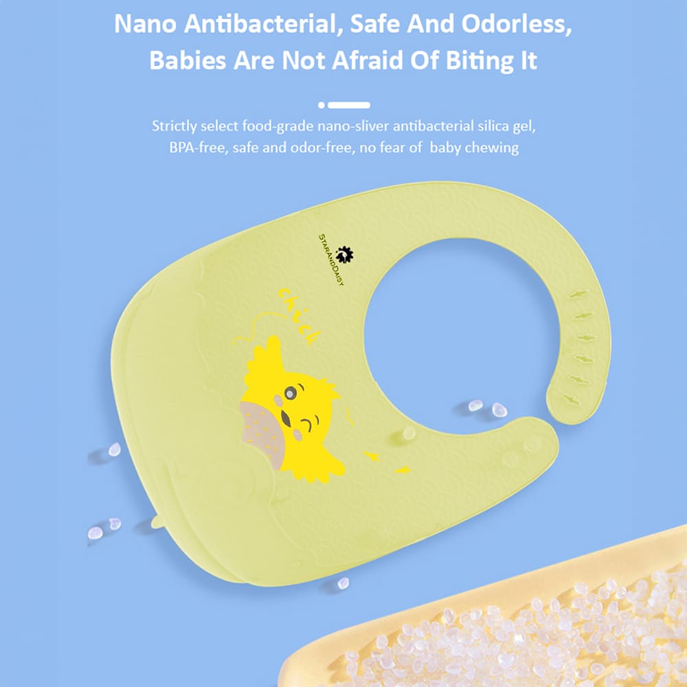 Mess-proof Baby Feeding Bibs for Newborn Babies