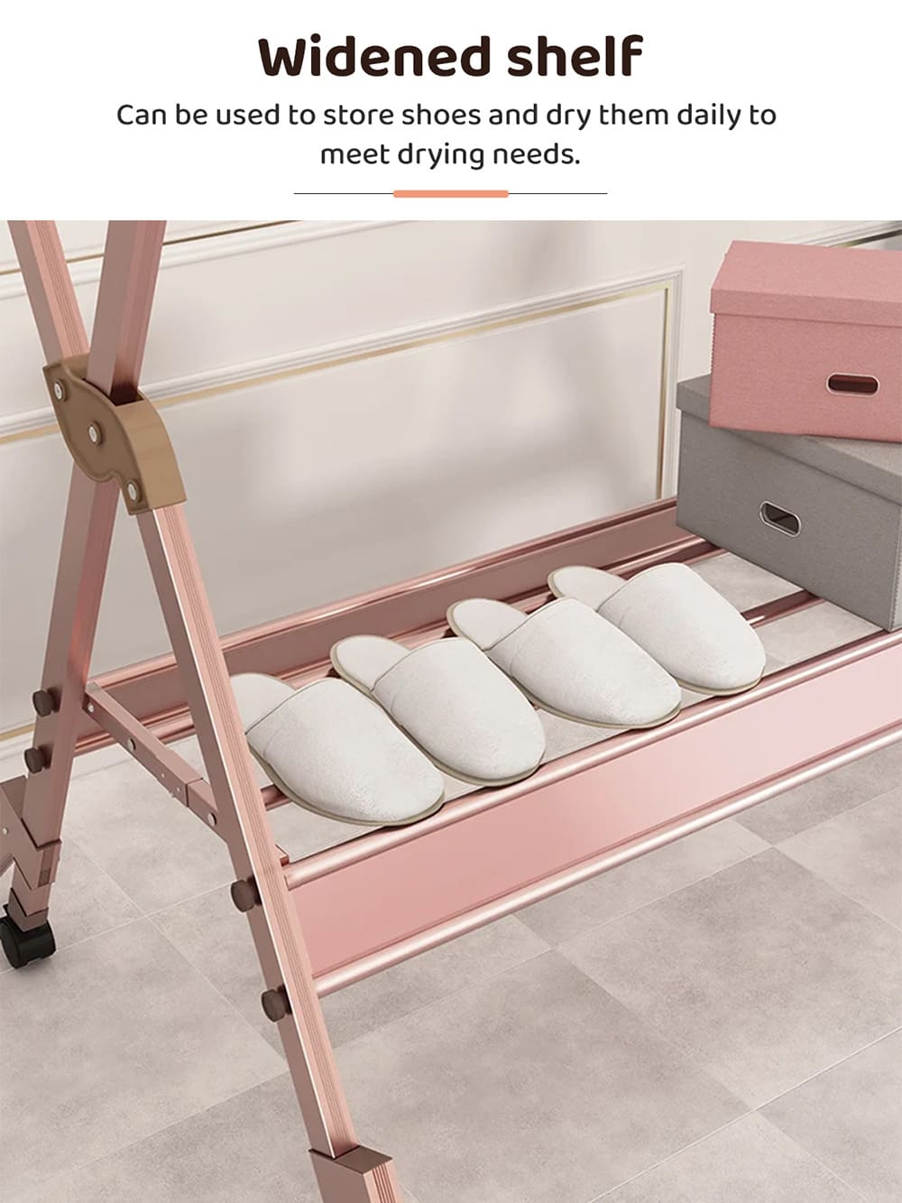 Aluminum indoor clothes drying solutions