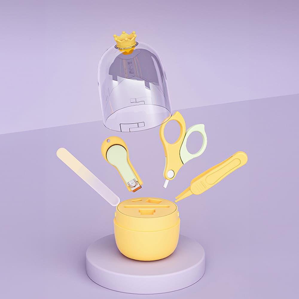 Baby-safe nail trimming set