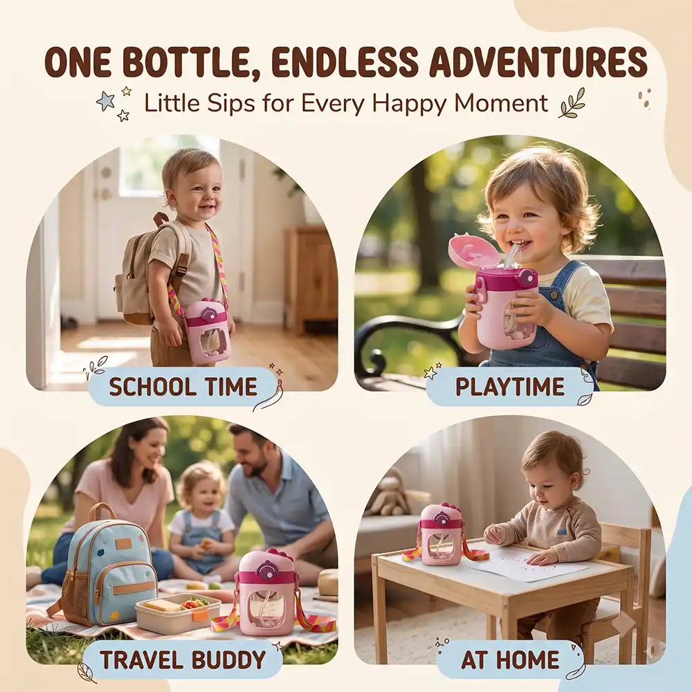Sipper Bottle pink