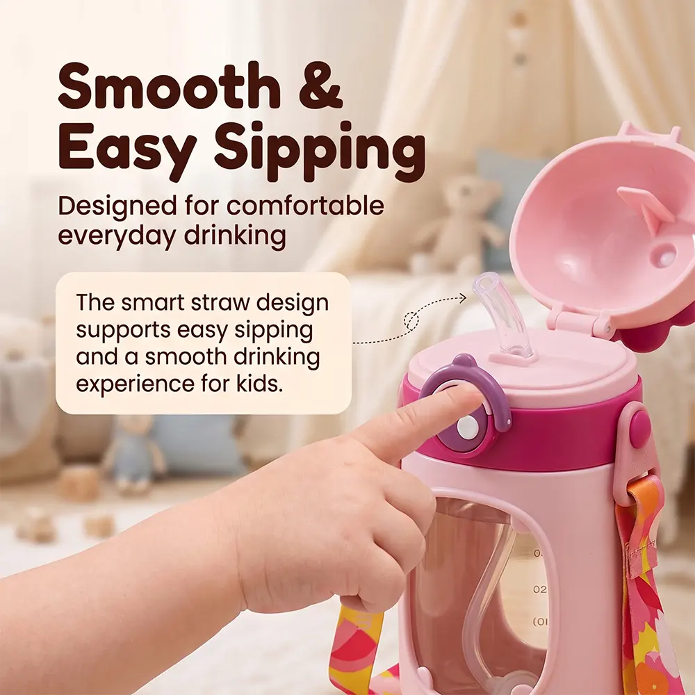 Sipper Bottle pink