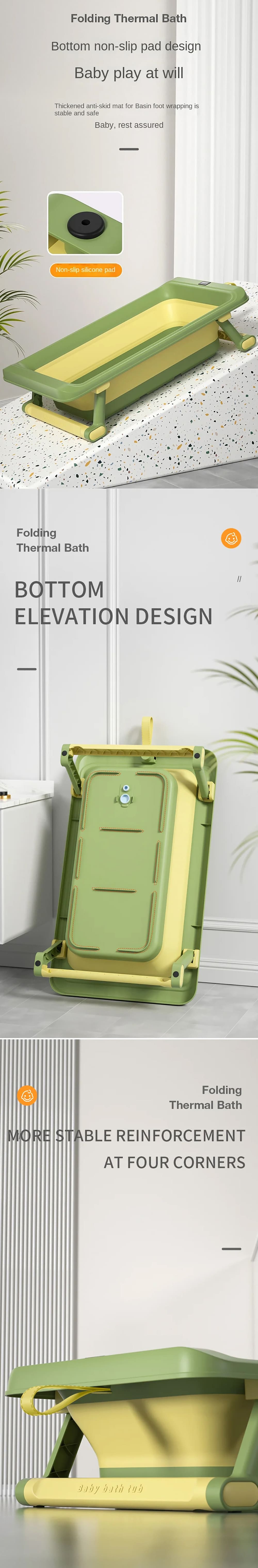 Baby Bath Tub with Cushion