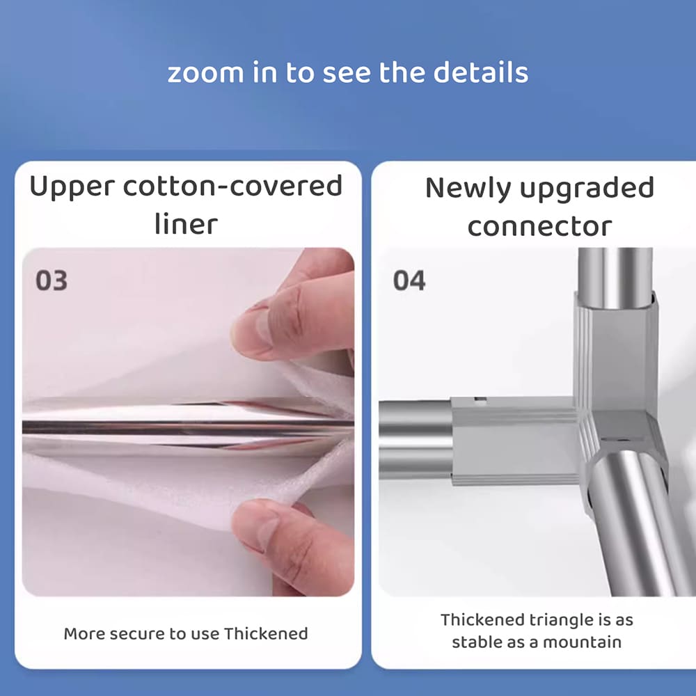 Baby Playpen with Upgraded Connetor-Blue Yellow