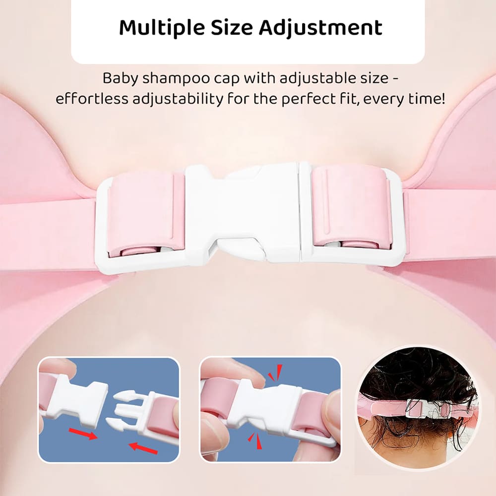 Shield Eye and Ear baby Shower Cap