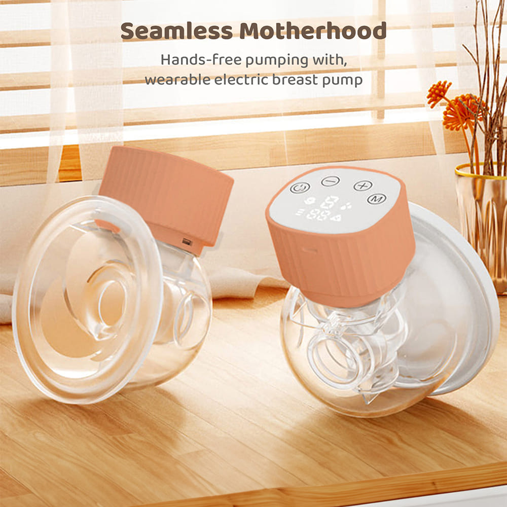 StarAndDaisy Premium All-in-1 Wireless Wearable Hands Free Electric Breast Pump for Breastfeeding with USB Rechargeable - 150ml