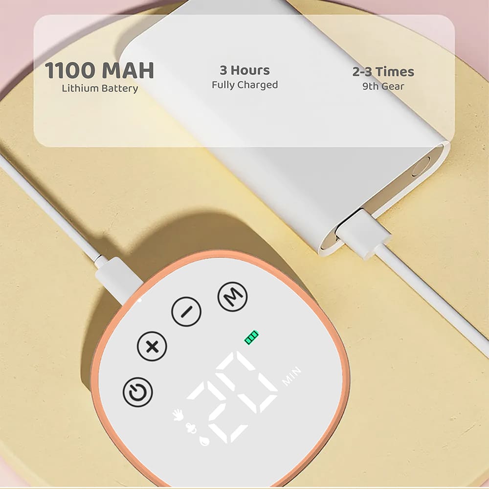 StarAndDaisy Premium All-in-1 Wireless Wearable Hands Free Electric Breast Pump for Breastfeeding with USB Rechargeable - 150ml
