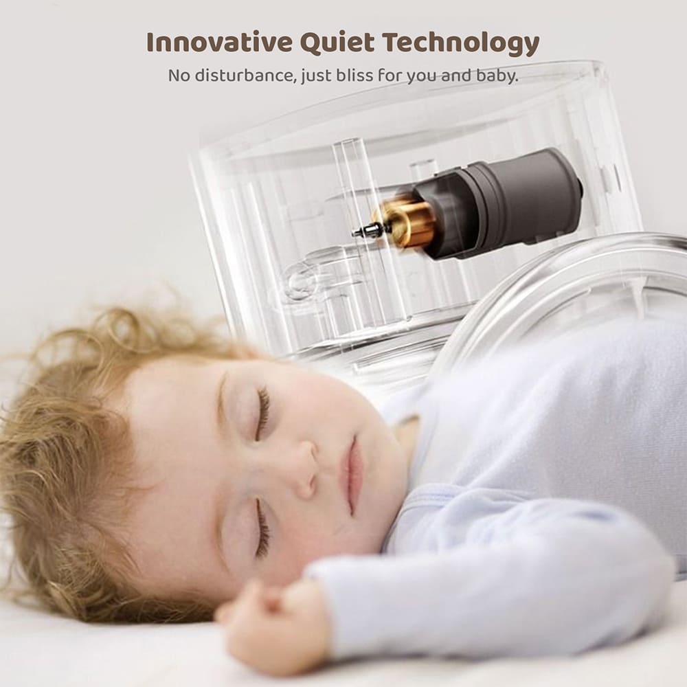 StarAndDaisy Premium All-in-1 Wireless Wearable Hands Free Electric Breast Pump for Breastfeeding with USB Rechargeable - 150ml