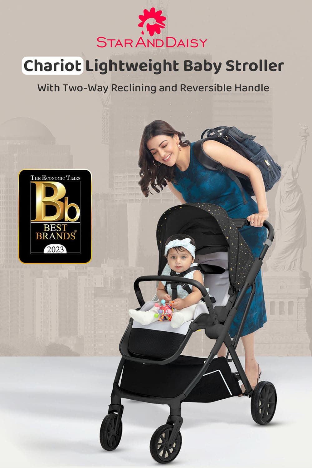 Luxury Baby Stroller Pram