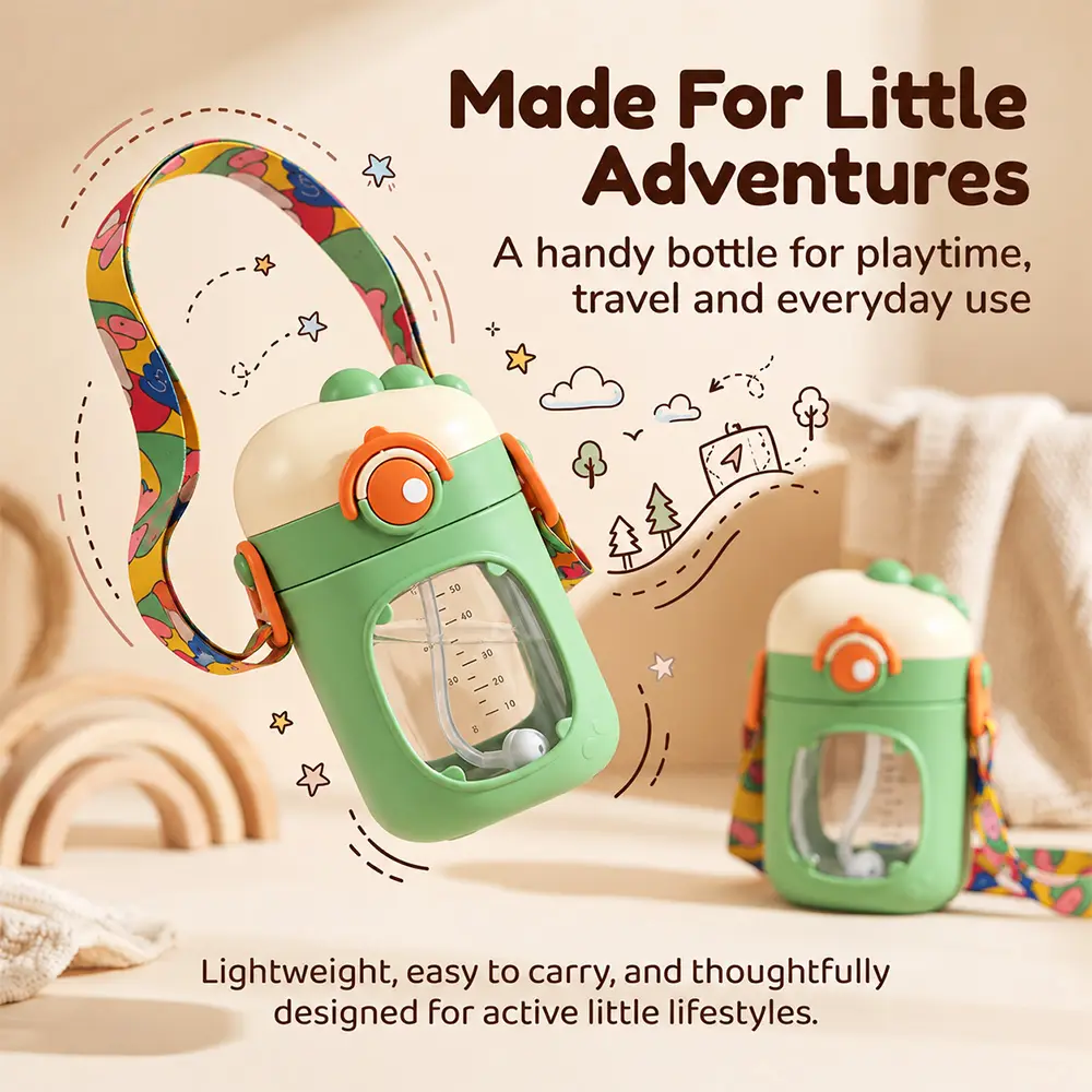 sipper bottle green