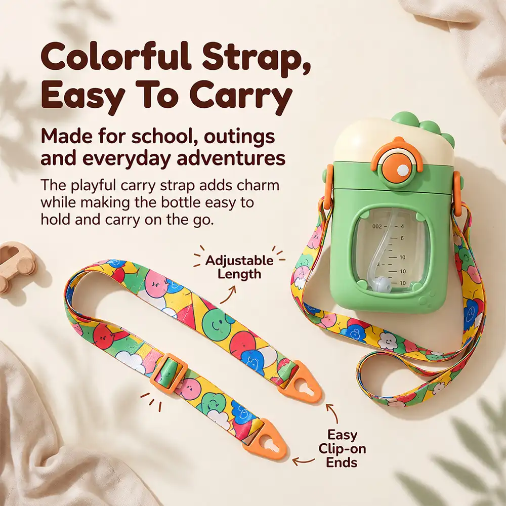 sipper bottle green
