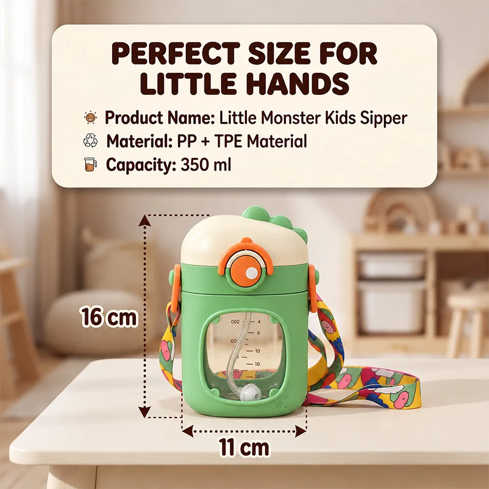 sipper bottle green