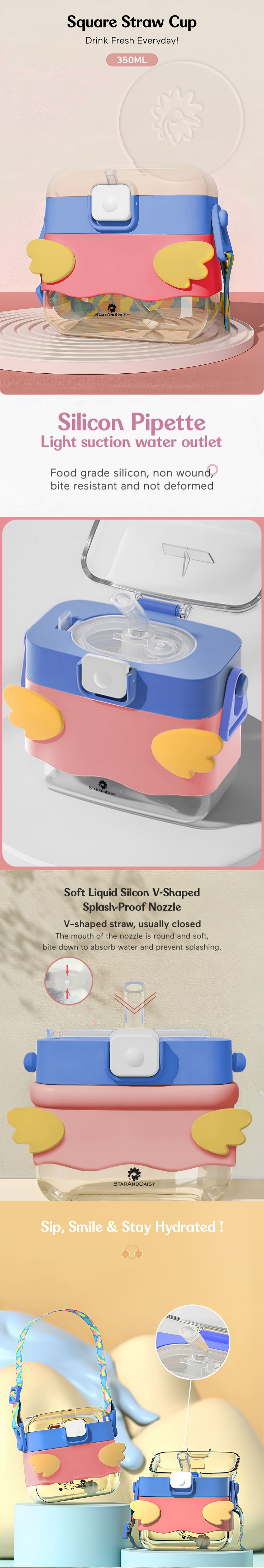 Sipper Water Bottle for Kids