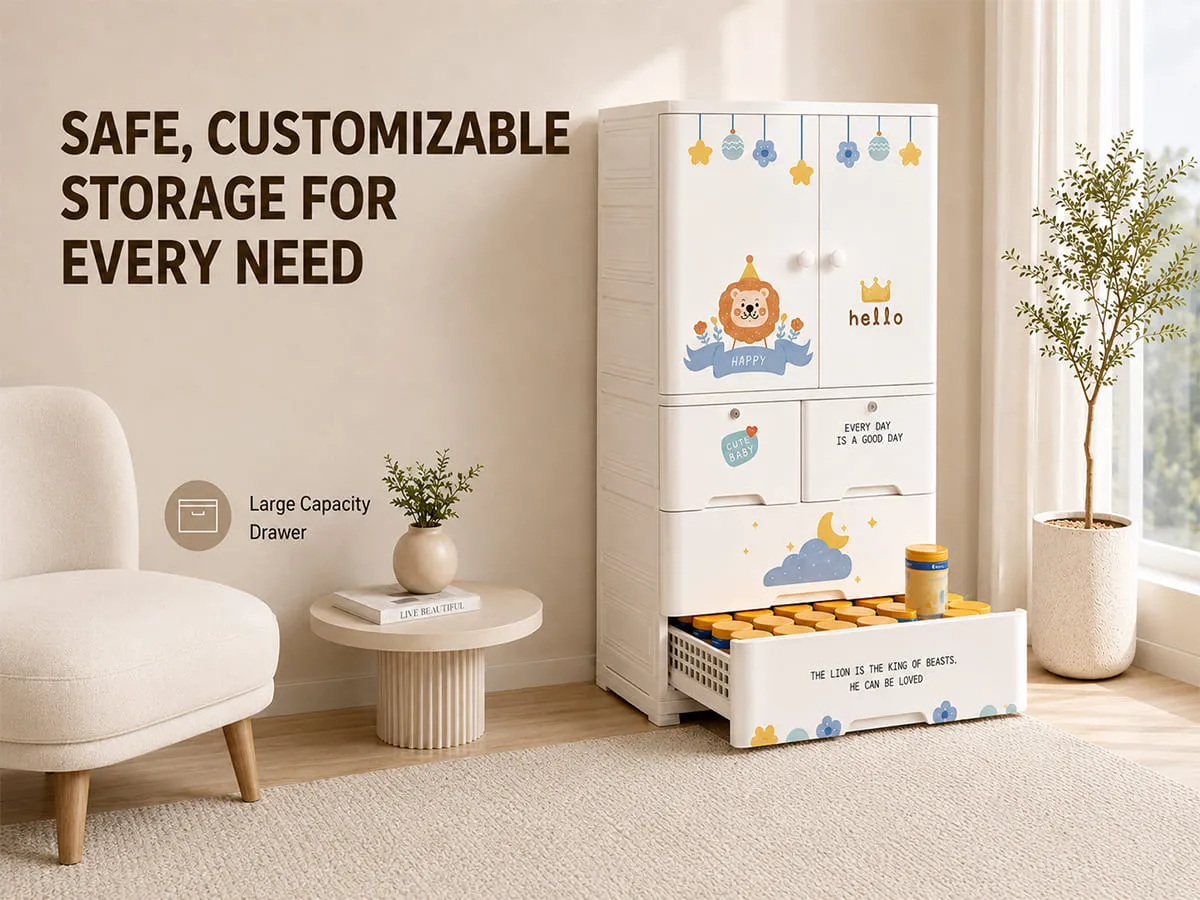 kid wardrobe 6524-A