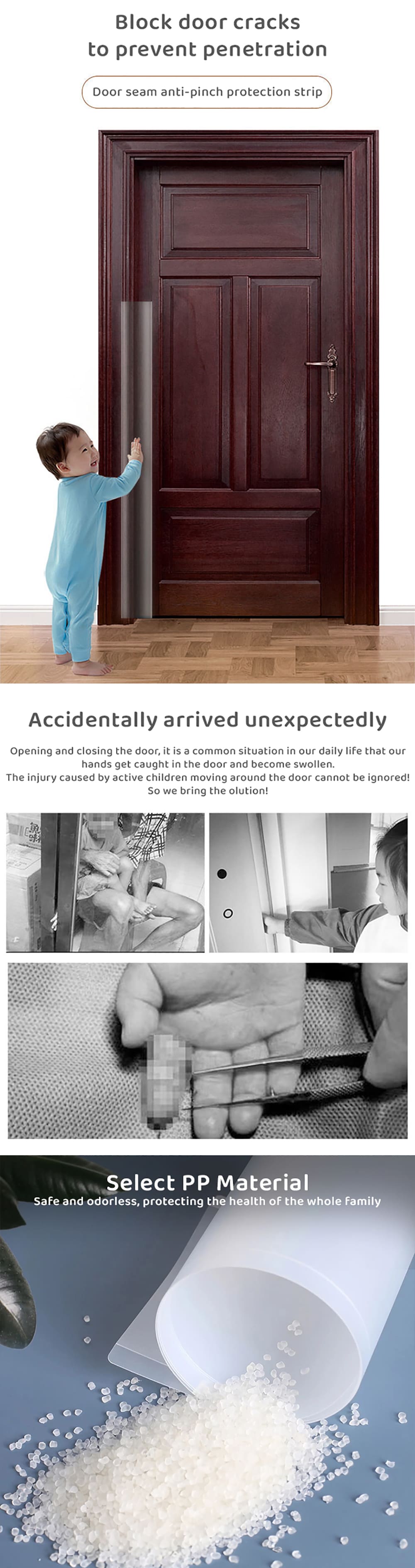 Baby Finger Anti Pinch Safety Door Guards large