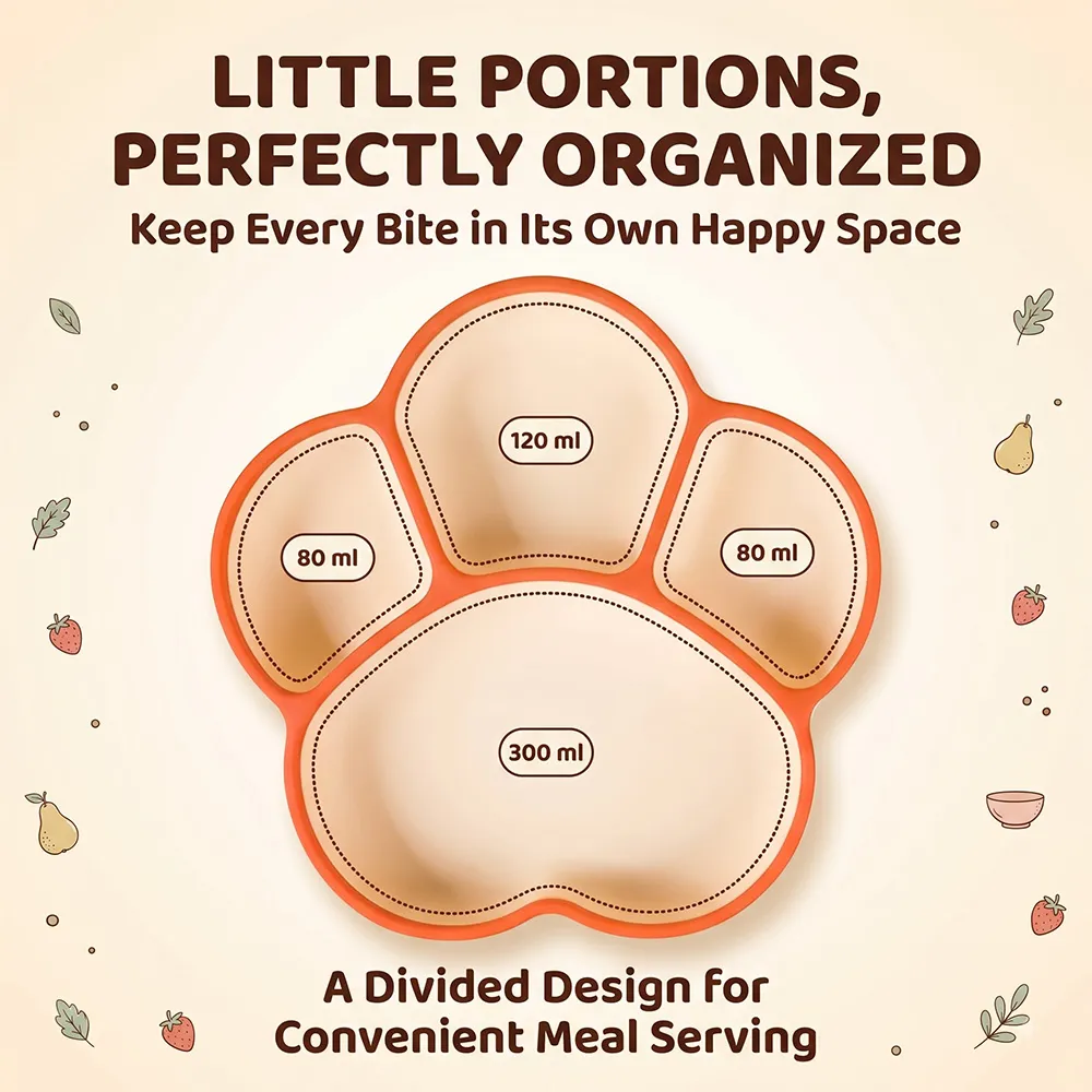 Silicone Feeding Plates