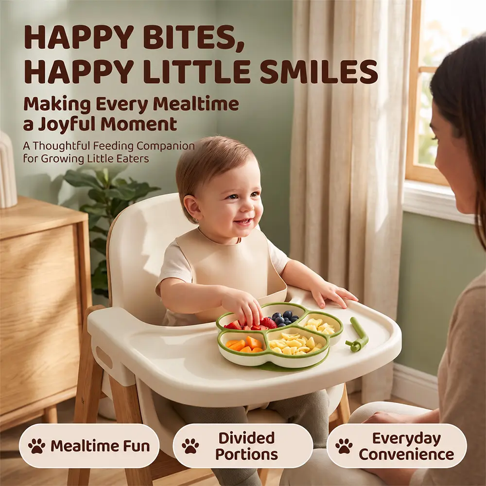 Silicone Feeding Plates