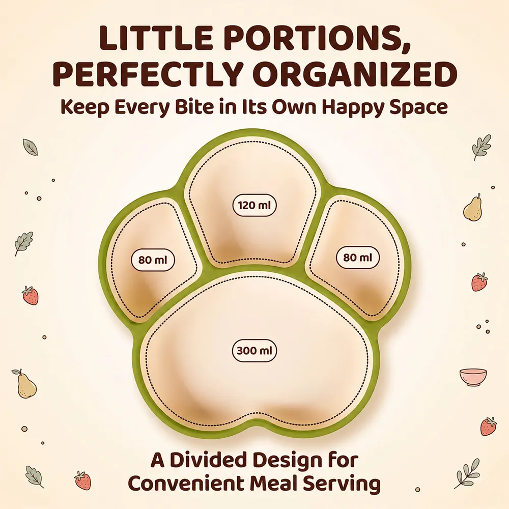 Silicone Feeding Plates