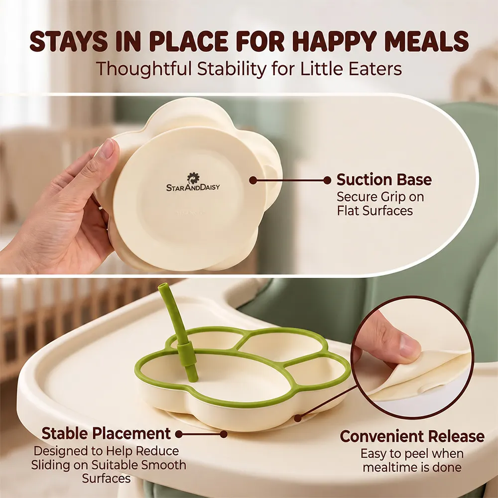 Silicone Feeding Plates