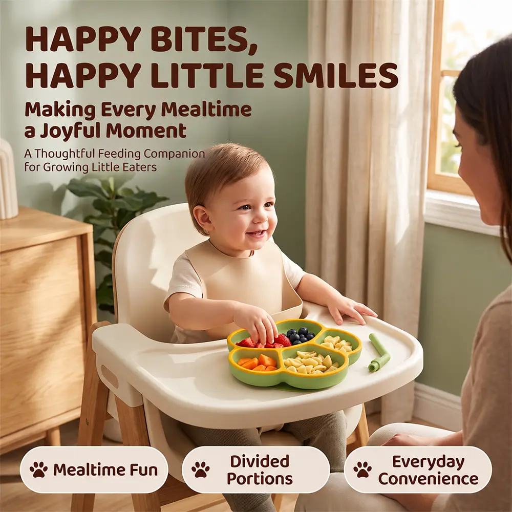 Silicone Feeding Plates