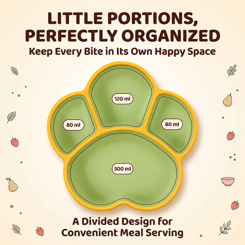 Silicone Feeding Plates