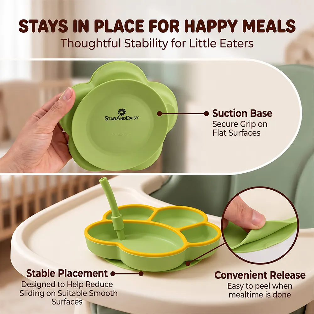 Silicone Feeding Plates