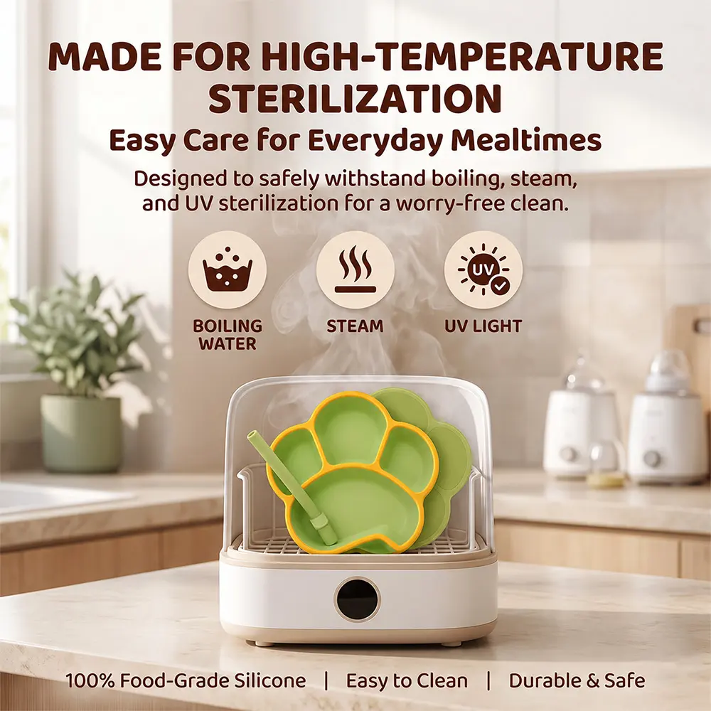 Silicone Feeding Plates
