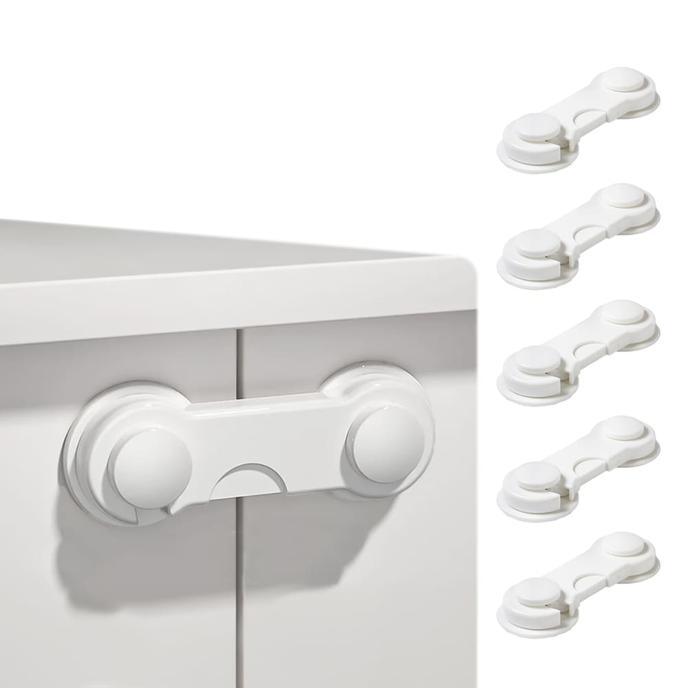 StarAndDaisy Wrench Style Baby Door Lock, Premium Quality Child Safety Locks for Doors and Drawers - Set of 6