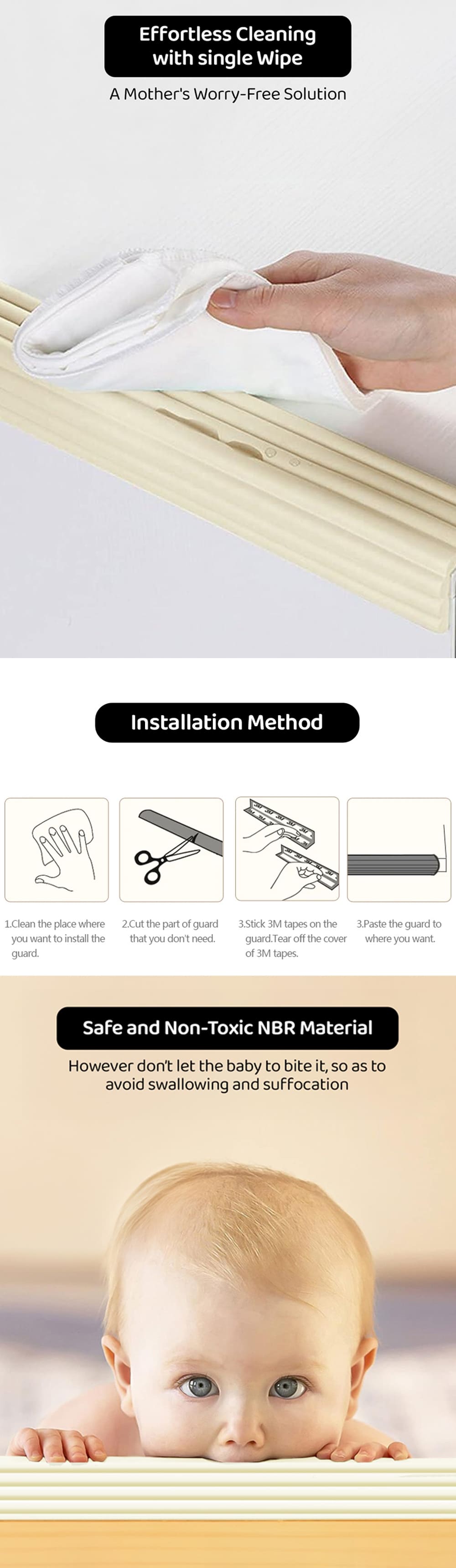 Baby Safety Edge Gurad and Corner Protection Tap